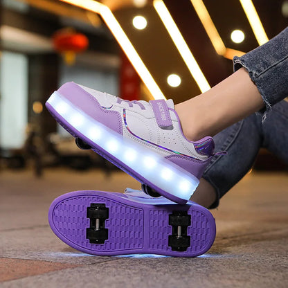 Kids Industrial™ GlideKicks – Kids Roller Skate Shoes