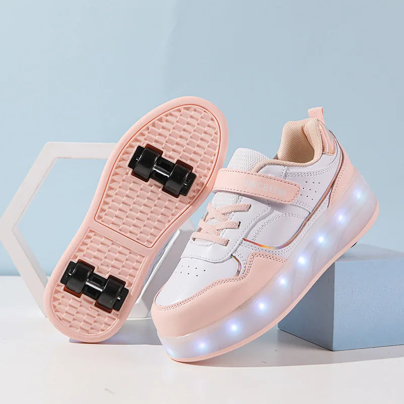 Kids Industrial™ GlideKicks – Kids Roller Skate Shoes