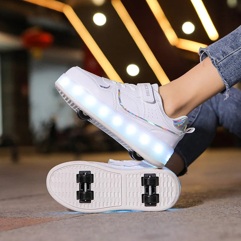 Kids Industrial™ GlideKicks – Kids Roller Skate Shoes