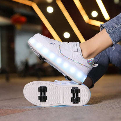 Kids Industrial™ GlideKicks – Kids Roller Skate Shoes