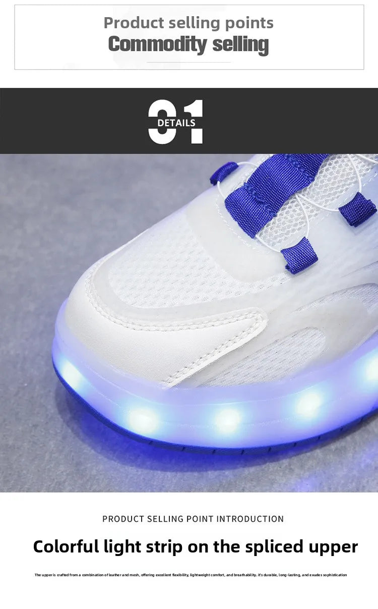 Kids Industrial™ GlideKicks – Kids Roller Skate Shoes