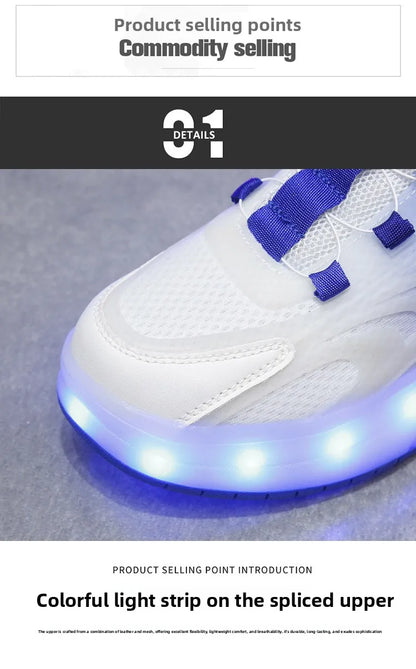 Kids Industrial™ GlideKicks – Kids Roller Skate Shoes