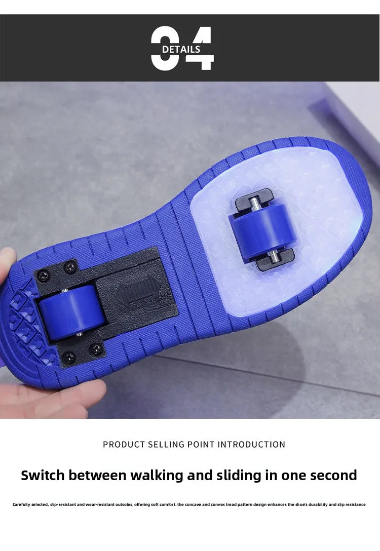 Kids Industrial™ GlideKicks – Kids Roller Skate Shoes