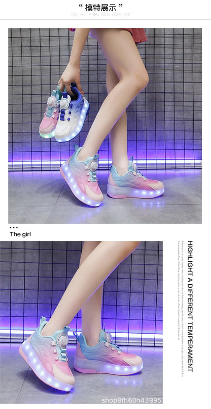 Kids Industrial™ GlideKicks – Kids Roller Skate Shoes
