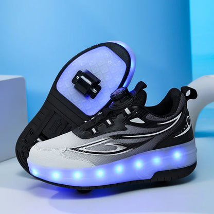 Kids Industrial™ GlideKicks – Kids Roller Skate Shoes