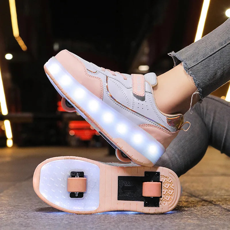 Kids Industrial™ GlideKicks – Kids Roller Skate Shoes