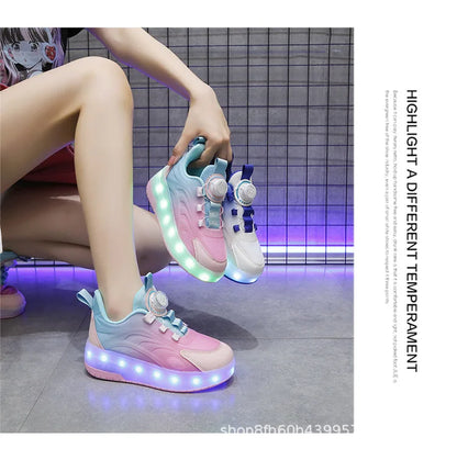 Kids Industrial™ GlideKicks – Kids Roller Skate Shoes